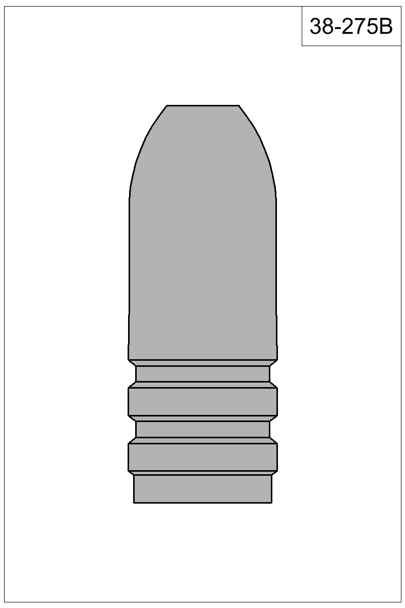 Filled view of bullet 38-275B