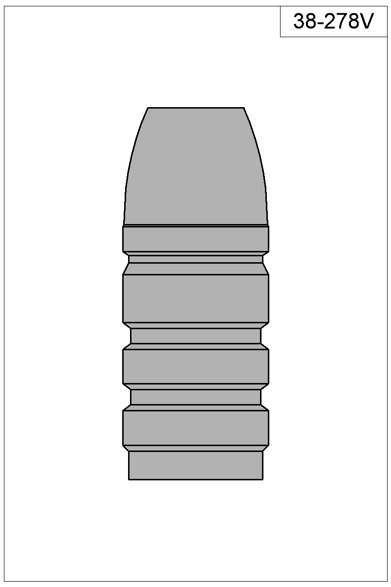 Filled view of bullet 38-278V