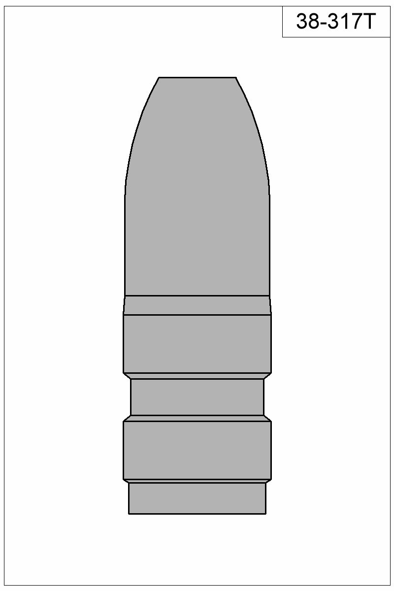 Filled view of bullet 38-317T