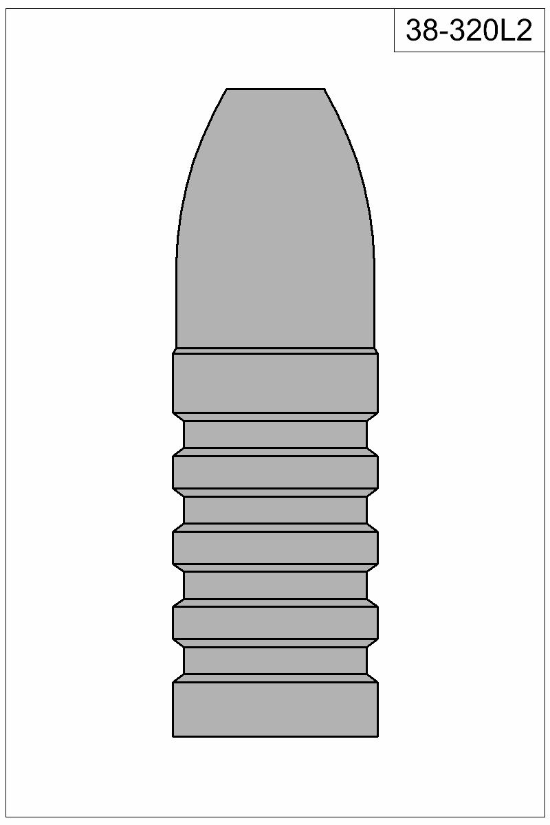 Filled view of bullet 38-320L2