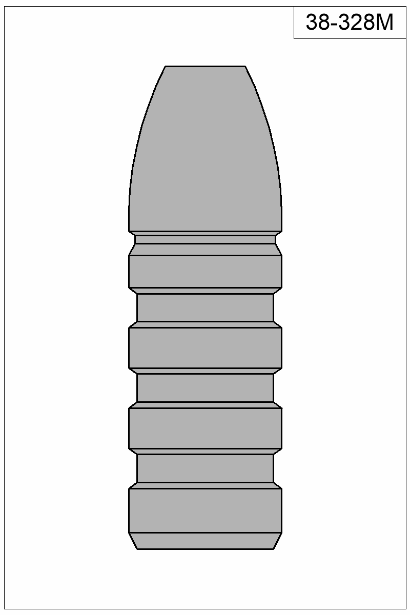 Filled view of bullet 38-328M