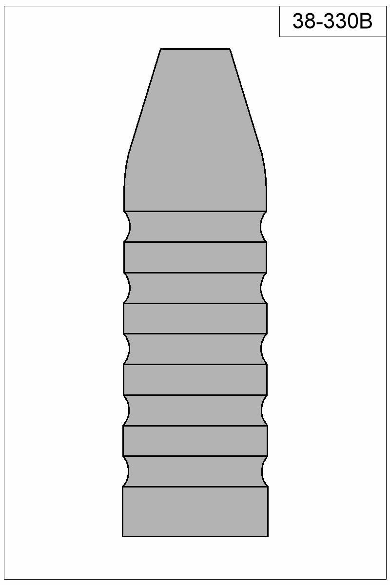 Filled view of bullet 38-330B