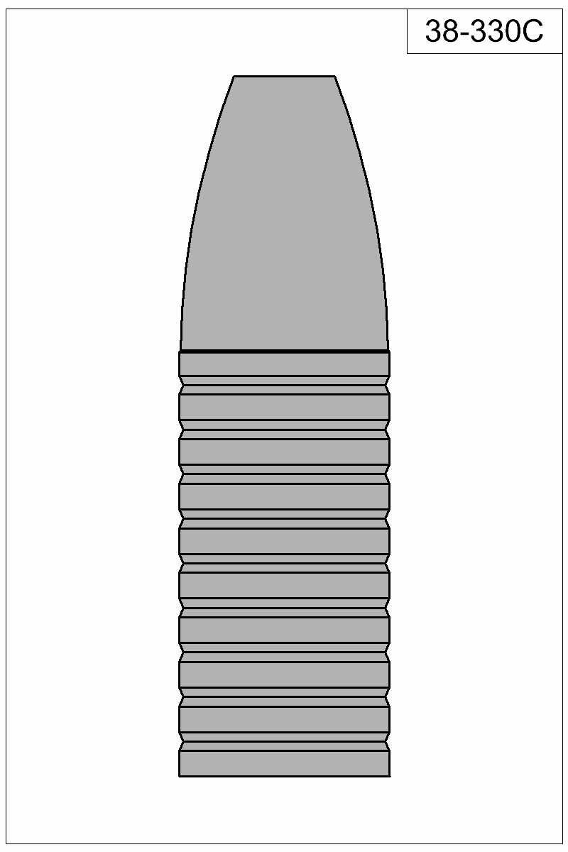 Filled view of bullet 38-330C