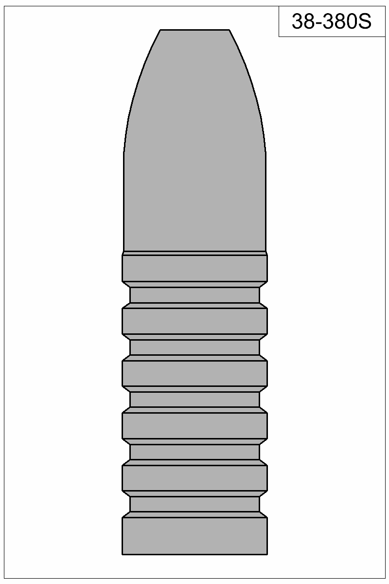 Filled view of bullet 38-380S