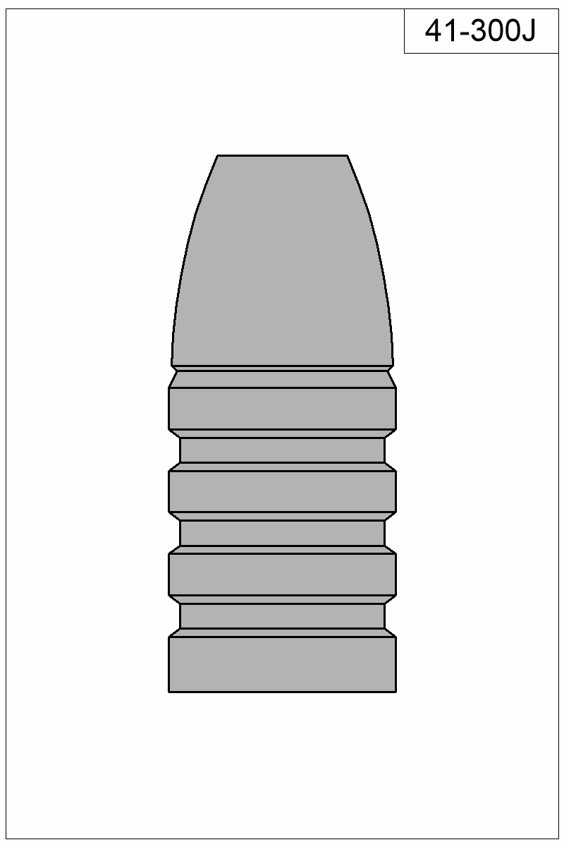 Filled view of bullet 41-300J