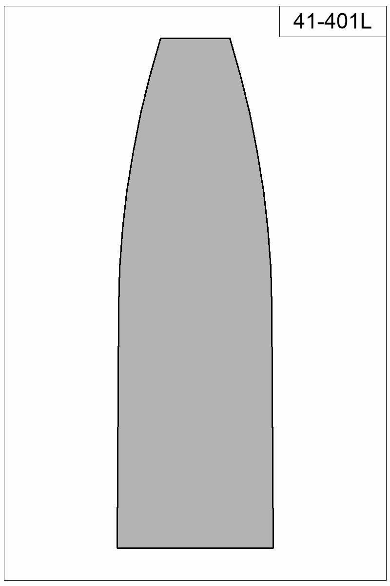 Filled view of bullet 41-401L