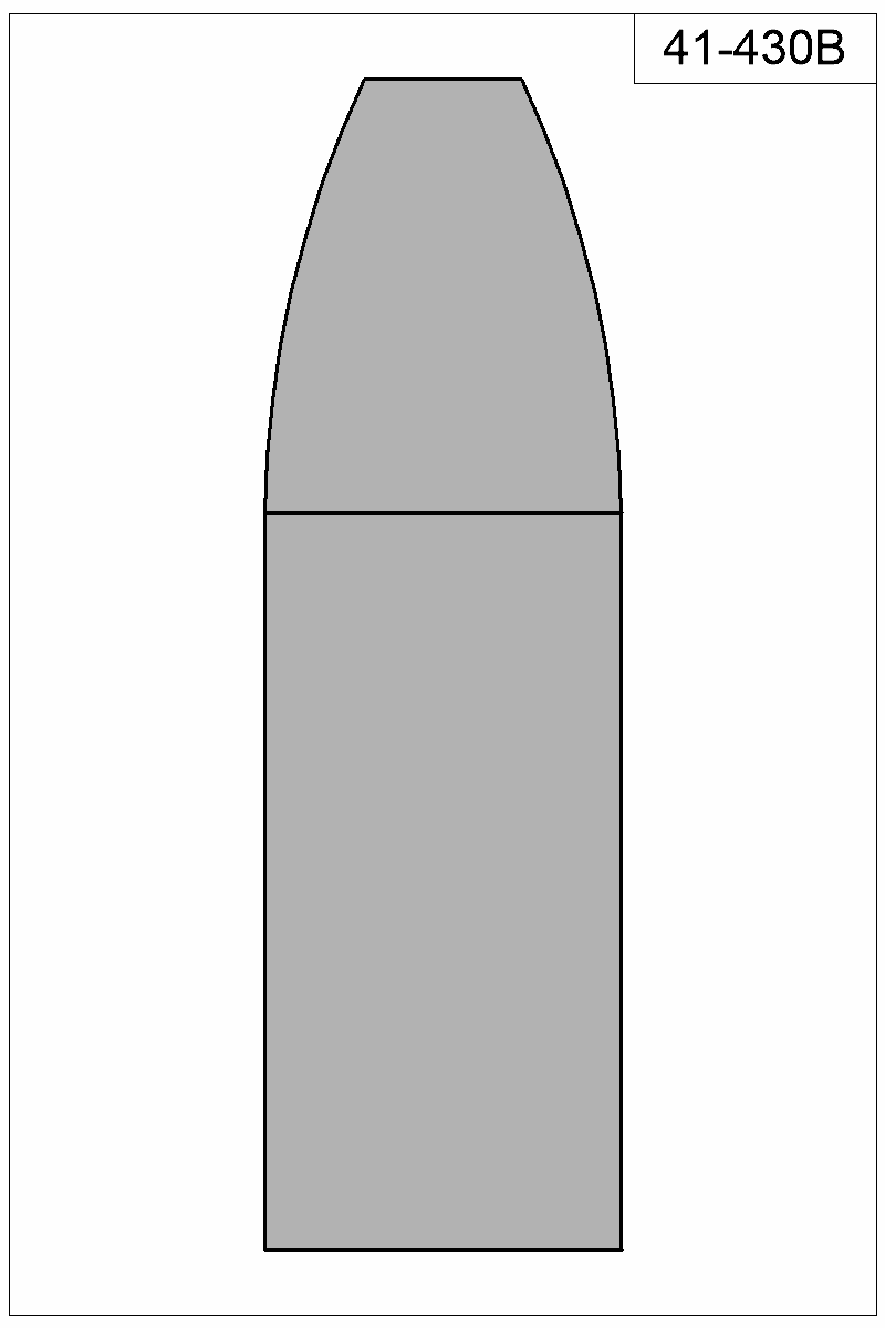Filled view of bullet 41-430B