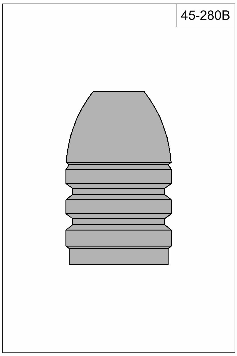 Filled view of bullet 45-280B
