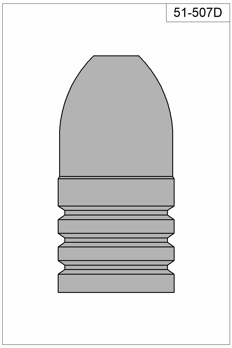 Filled view of bullet 51-507D